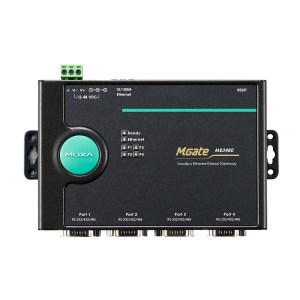 MOXA MGate MB3480: gateway  MODBUS TCP - RTU, 4 porte seriali